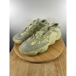 Adidas Yeezy 500 Super Moon Yellow Low Top Casual Sneakers DB2966 size 12